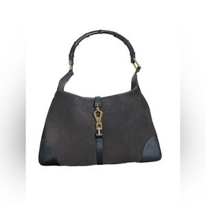 Gucci Jackie Shoulder Bag With Bamboo Handle